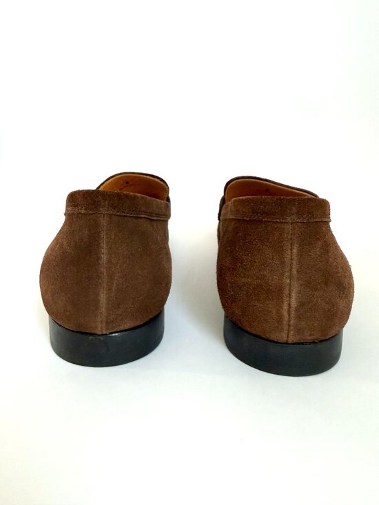 Tod’s Gomma Suede Penny Loafers Brown | Men’s US 10 | Never Worn | Made in Italy main image 3